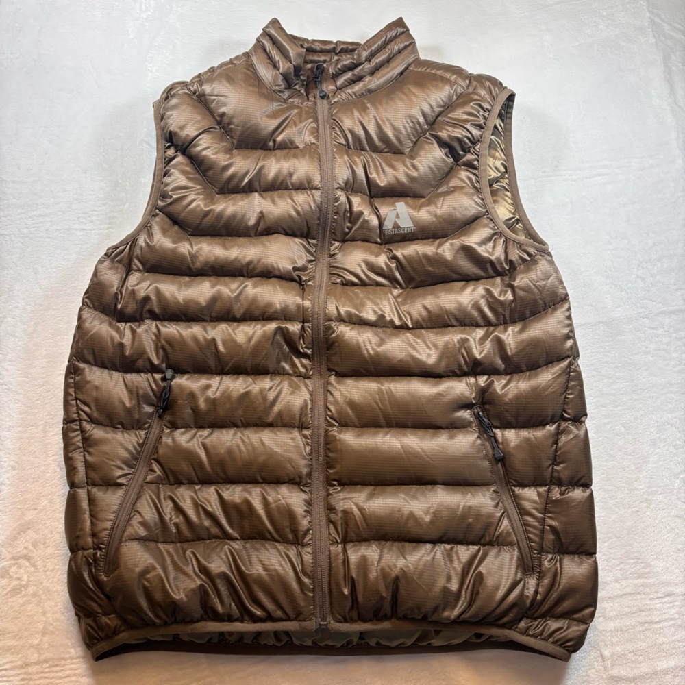 Eddie‎ Bauer Chestnut Quilted Vest